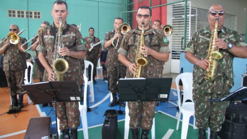 Banda do 38º BI se apresenta em escola de Jardim de América na próxima segunda (20)