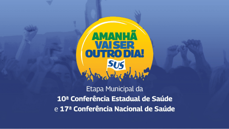 Inscrições abertas para Conferência Municipal de Saúde