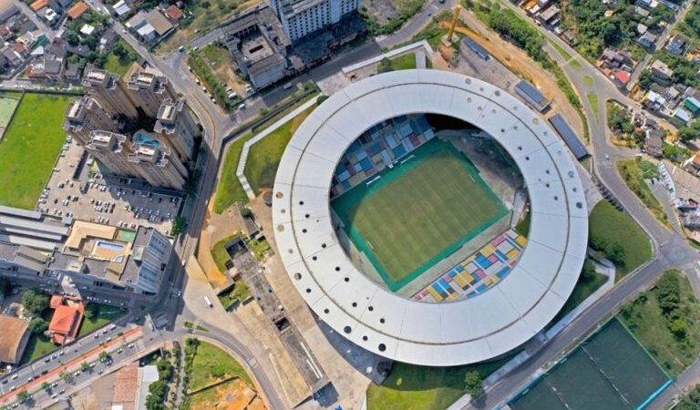 Estádio Kleber Andrade vai sediar partidas dos campeonatos mineiro e carioca neste fim de semana