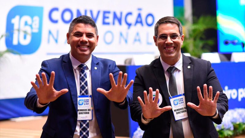 Messias Donato e Amaro Neto participaram da 16º Convenção Nacional do Republicanos