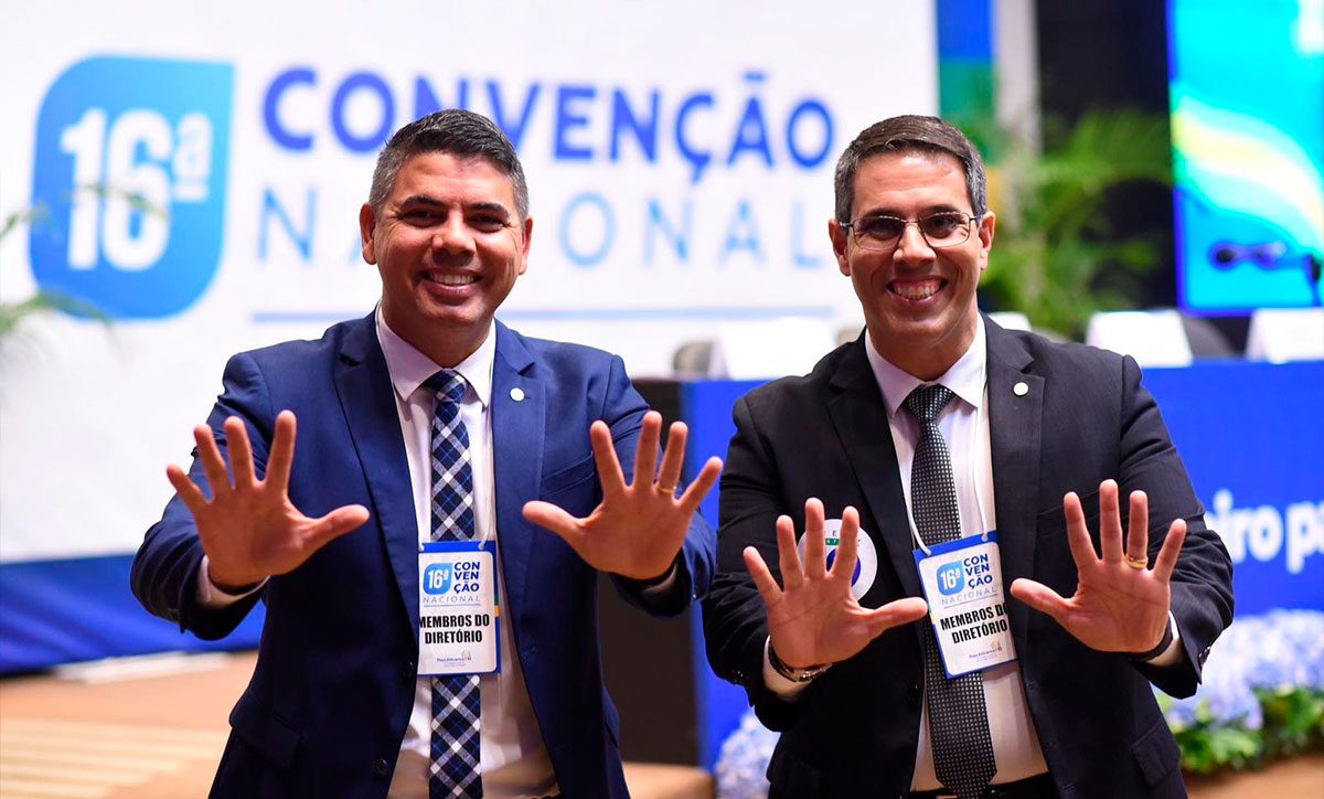 Messias Donato e Amaro Neto participaram da 16º Convenção Nacional do Republicanos