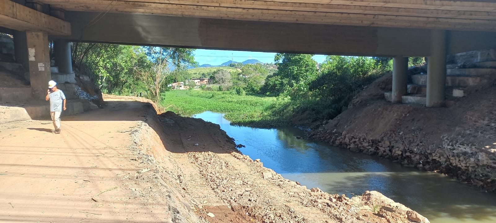 Semob inicia a construção de ponte na região de Porto das Pedras