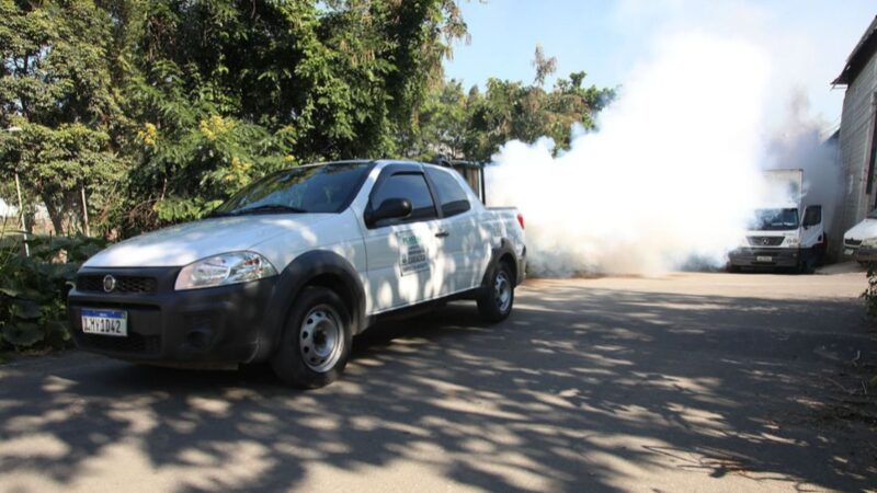 Carro fumacê passa por 34 bairros nesta semana