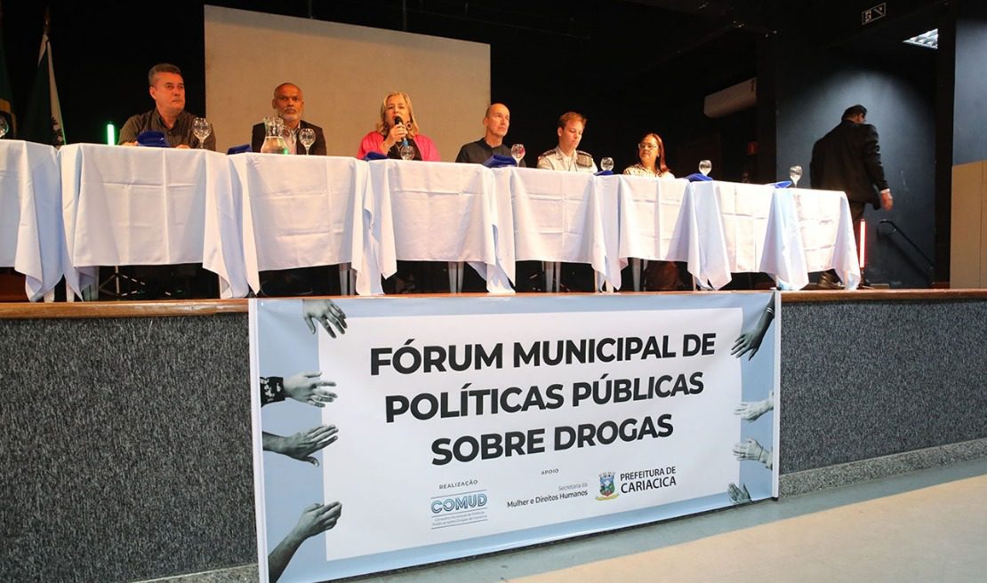 Fórum municipal em Cariacica promove discussões sobre políticas públicas relacionadas às drogas