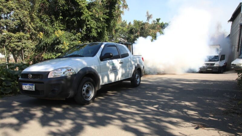 Ação de combate: Fumacê percorre 27 bairros de Cariacica até sexta-feira (30)