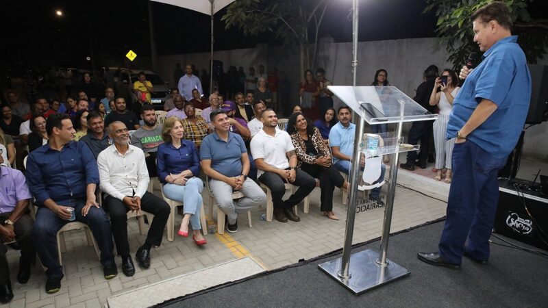 Comunidade de Vale dos Reis celebra a inauguração de várias ruas no bairro