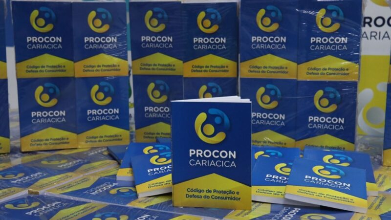 Procon de Cariacica oferece 10 mil cópias do Código de Defesa do Consumidor