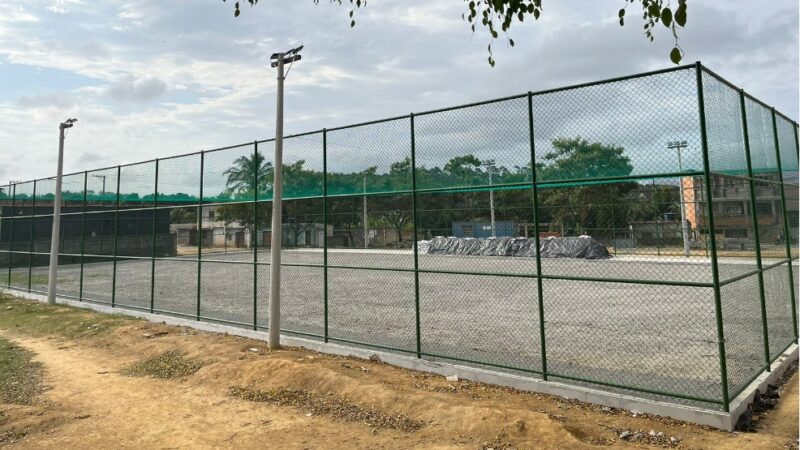 Vila Progresso receberá um novo Complexo Esportivo no campo do bairro, com quadra e playground