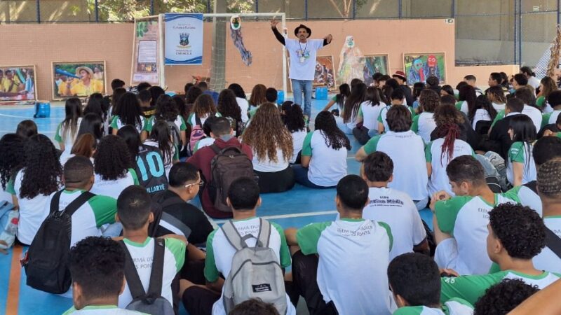 Projeto João Bananeira nas Escolas leva história e sabedoria aos alunos das unidades de ensino do Estado