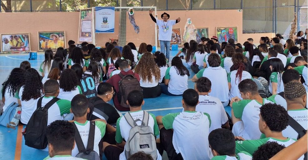 Projeto João Bananeira nas Escolas leva história e sabedoria aos alunos das unidades de ensino do Estado