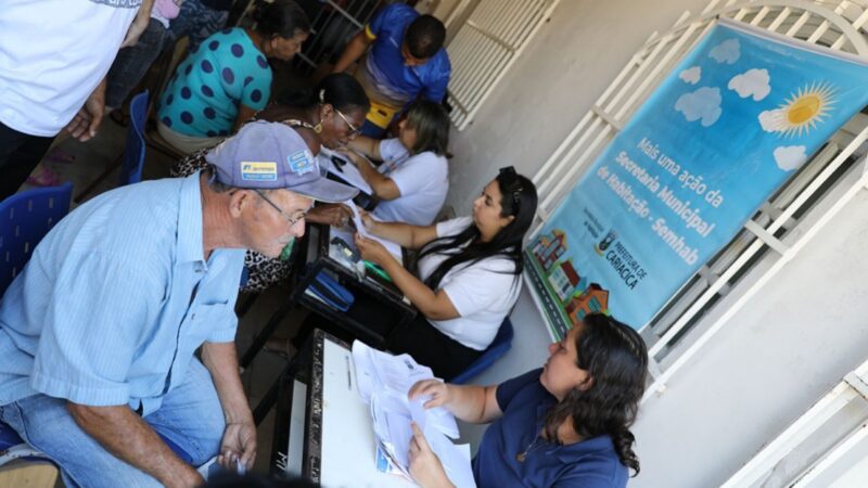 Cadastro de 950 famílias para Regularização Fundiária em Jardim Botânico conduzido pela Secretaria de Habitação