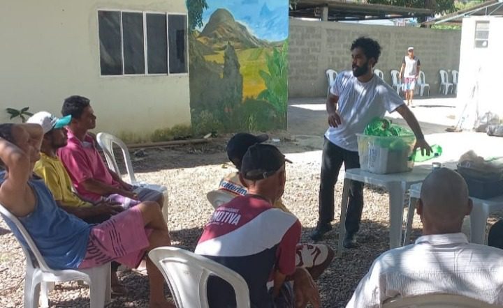 Oficinas de Horticultura no Centro Pop de Cariacica Acolhem Pessoas em Situação de Rua