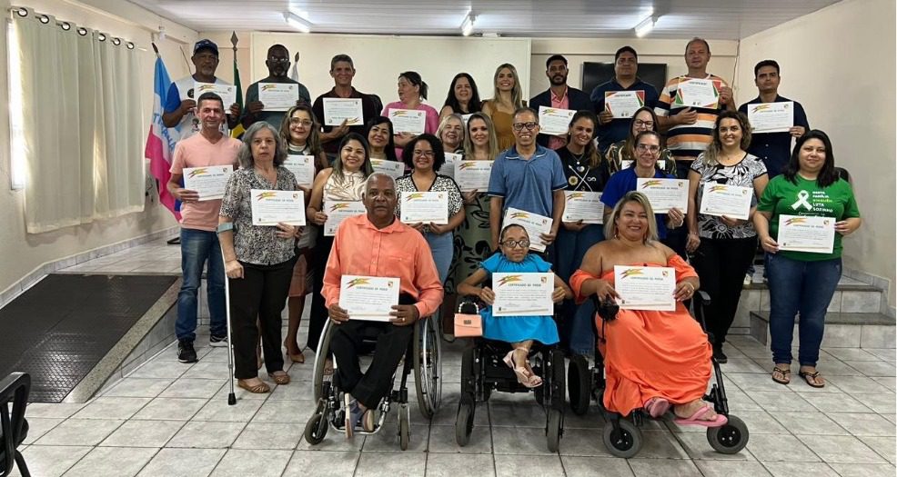 Nesta terça-feira (31), os novos membros assumiram o Conselho Municipal da Pessoa com Deficiência