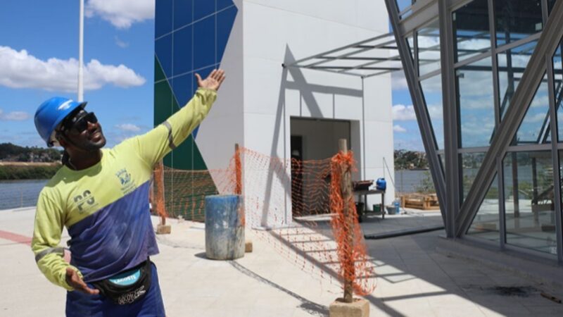 Nova Orla de Cariacica: trabalhadores sentem orgulho por terem participado da construção