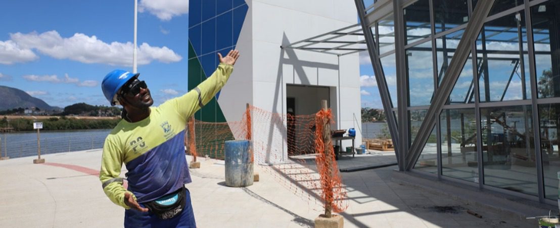 Nova Orla de Cariacica: trabalhadores sentem orgulho por terem participado da construção