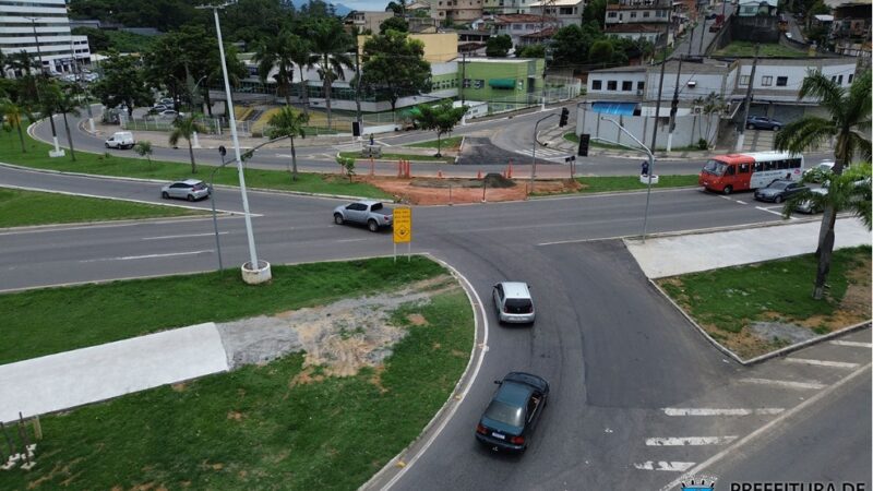 Melhoria no trevo da Avenida Mário Gurgel garante acesso direto ao bairro Alto Lage