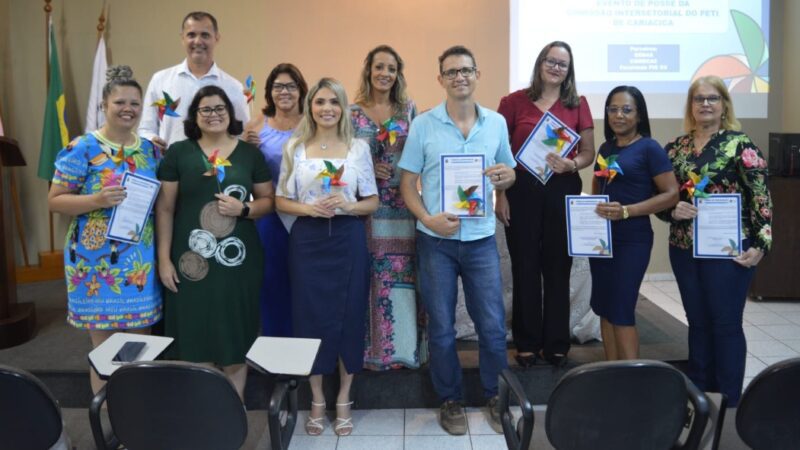 Comissão Intersetorial do Programa de Erradicação do Trabalho Infantil (Peti) toma posse