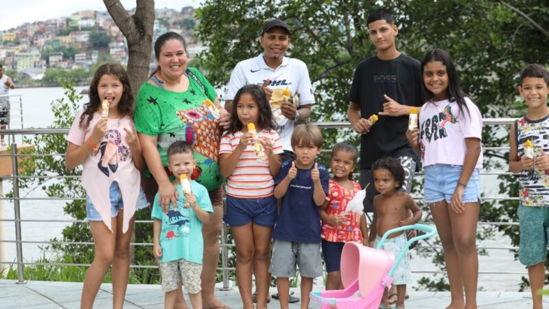 Rua de Lazer reúne famílias inteiras no domingo na Nova Orla