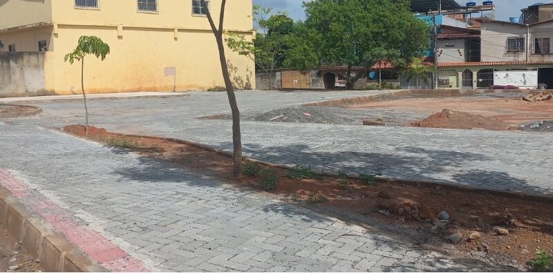 Santa Bárbara terá praça com quadra e espaço de convivência para os moradores