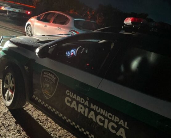 Guarda Municipal de Cariacica localiza veículo minutos depois de ser roubado em Jardim América
