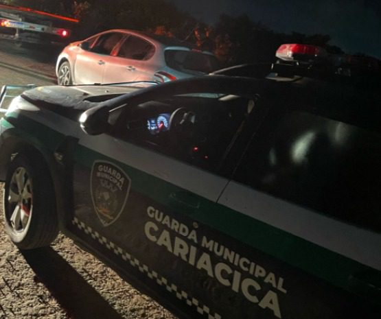 Guarda Municipal de Cariacica localiza veículo minutos depois de ser roubado em Jardim América
