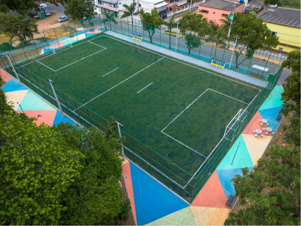 Campo Bom de Bola, em Jardim de Alah, será entregue nesta quinta-feira (8)