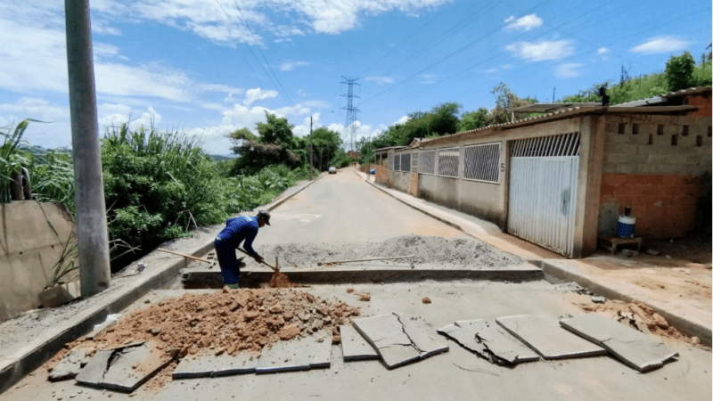 Vila Prudêncio recebe obras de drenagem e pavimentação em 11 ruas no bairro