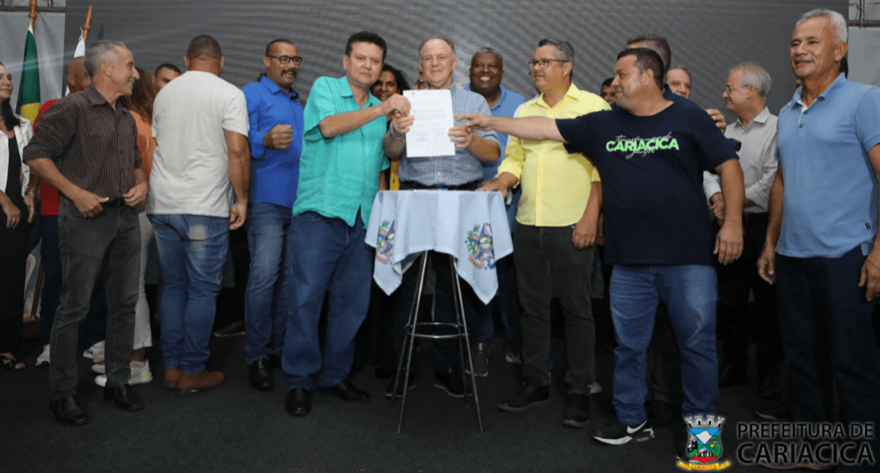 Assinada ordem de serviço para início das obras do Complexo Esportivo Hugo Viola