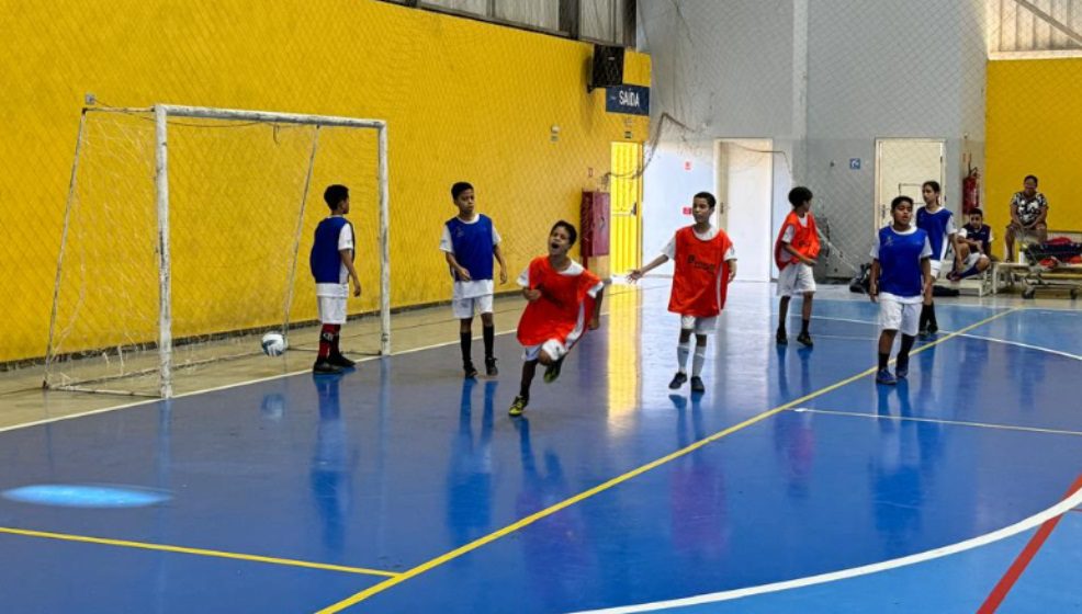 Manhã de muitos gols na 1ª Copinha de Futsal Infantil