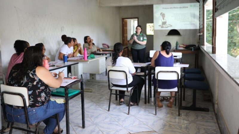 Programa de capacitação Mulheres em Campo ensina moradoras de Cachoeirinha a administrarem o próprio negócio
