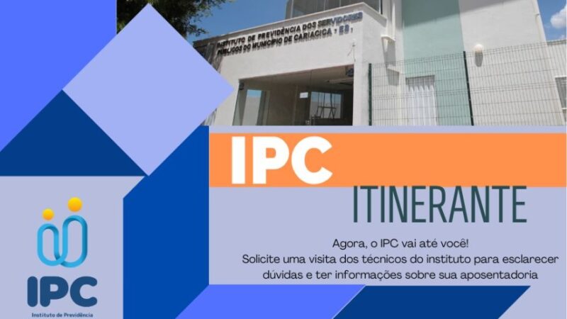 IPC Itinerante leva informação a servidores
