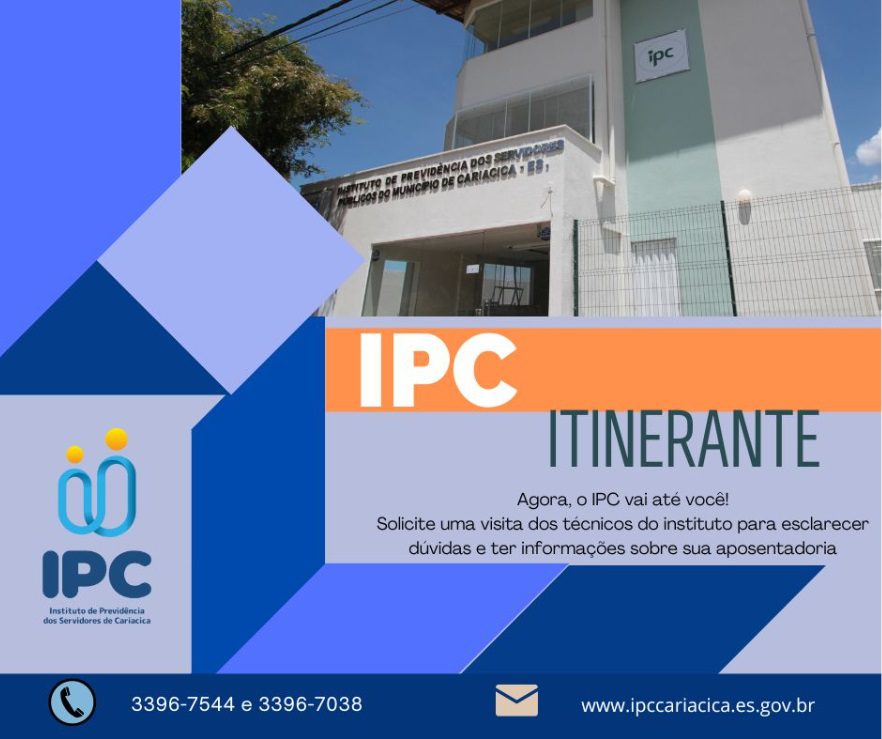 IPC Itinerante leva informação a servidores