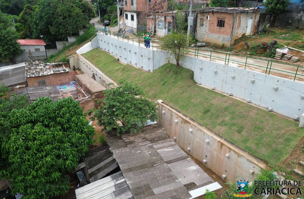 Prefeitura e Estado entregam obra de contenção da Avenida Elói da Penha, em Padre Gabriel, no valor de R$ 2,19 milhões