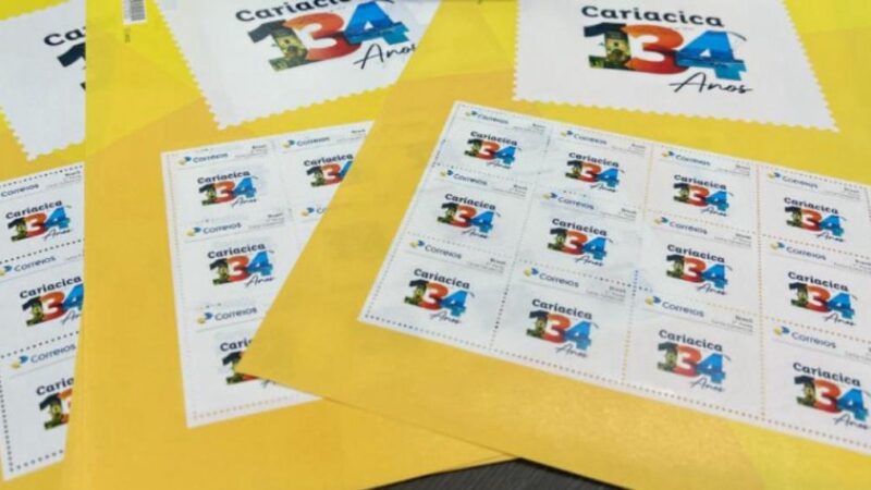 Cariacica celebra 134 anos com lançamento de selo comemorativo