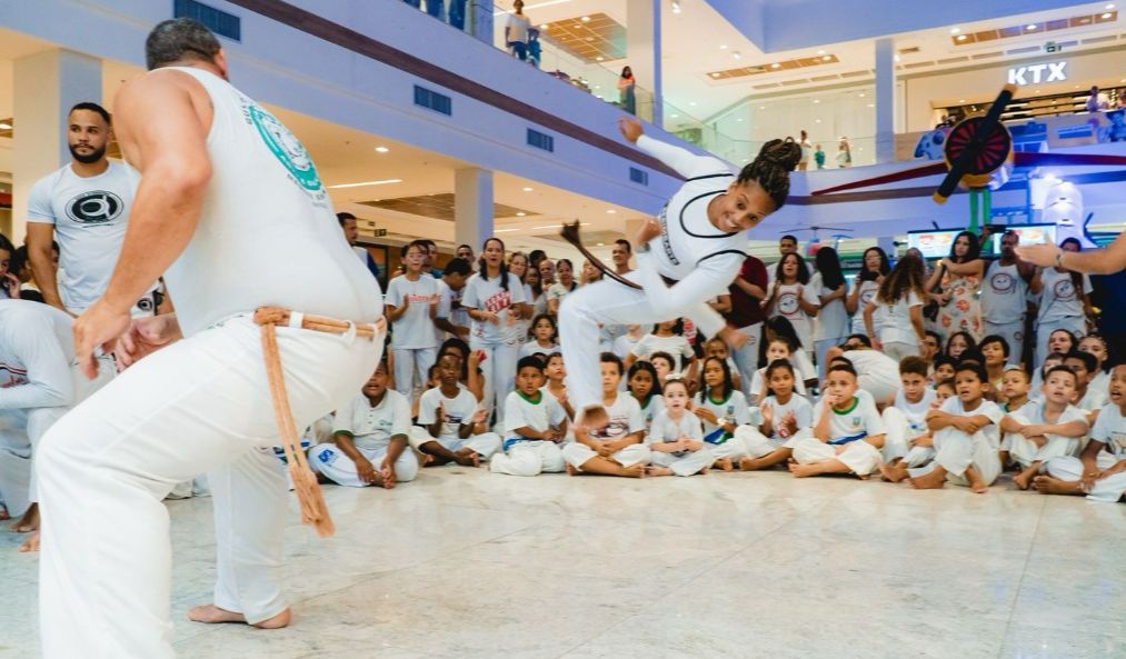 Encontro nacional de capoeira reuniu mil participantes em Cariacica