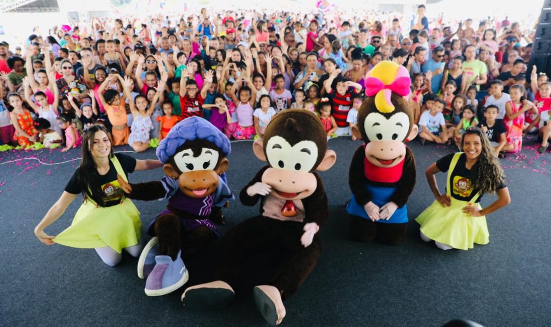 Festa das Crianças no Parque O Cravo e a Rosa em Cariacica foi um sucesso