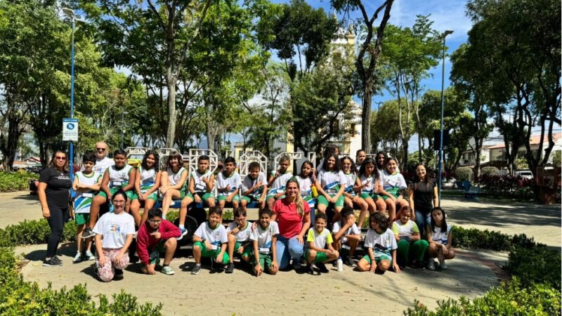 Vivenciando o aprendizado: estudantes da rede municipal conhecem os pontos turísticos de Cariacica