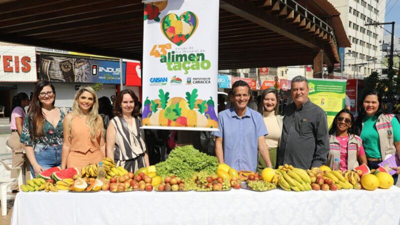 Ação de conscientização destaca importância do Dia Mundial da Alimentação