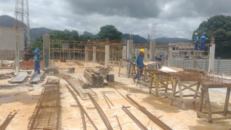 Obras seguem a todo vapor nas escolas da rede municipal