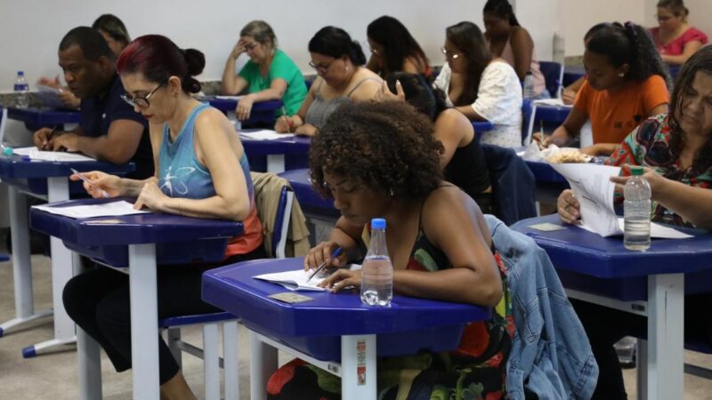 Concurso público para professores movimentou Cariacica no domingo (15)