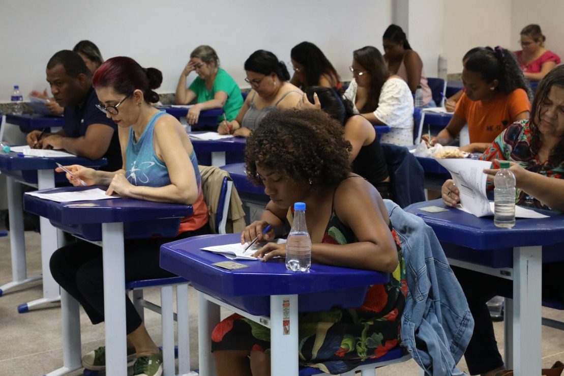 Concurso público para professores movimentou Cariacica no domingo (15)