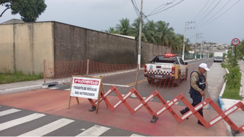 Nova Orla terá trânsito alterado até 30 de dezembro; confira rotas alternativas