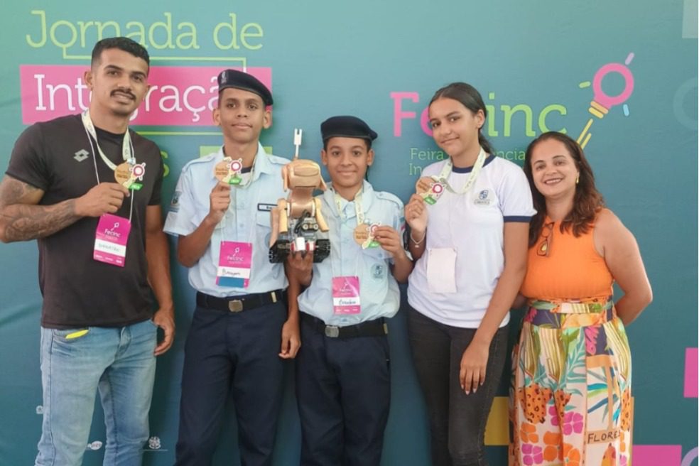 Estudantes da rede municipal se destacam com projeto na Feira Ciências e Inovação Capixaba