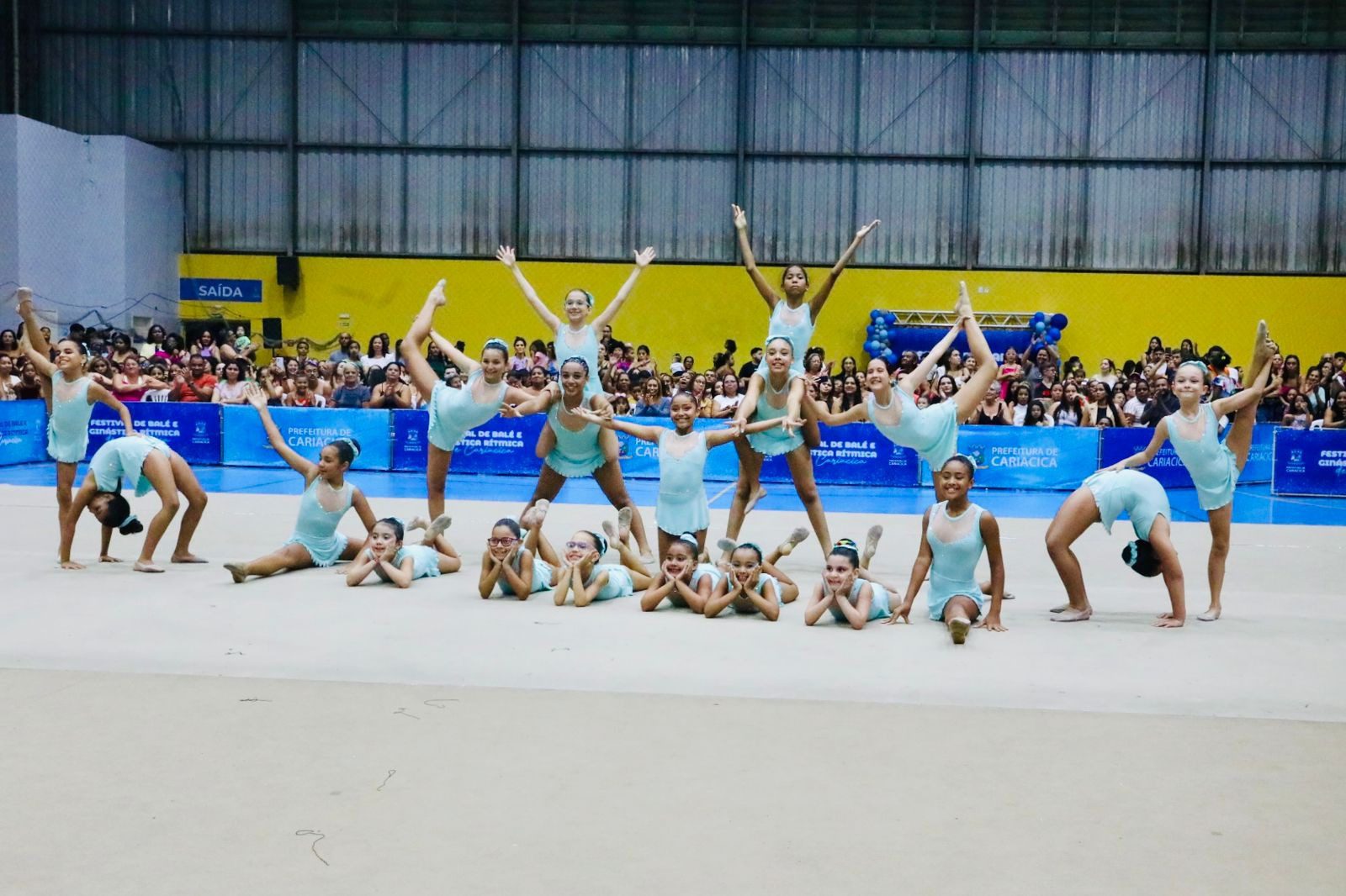 Festival de Balé e Ginástica Rítmica encanta público na Estação Cidadania-Esporte