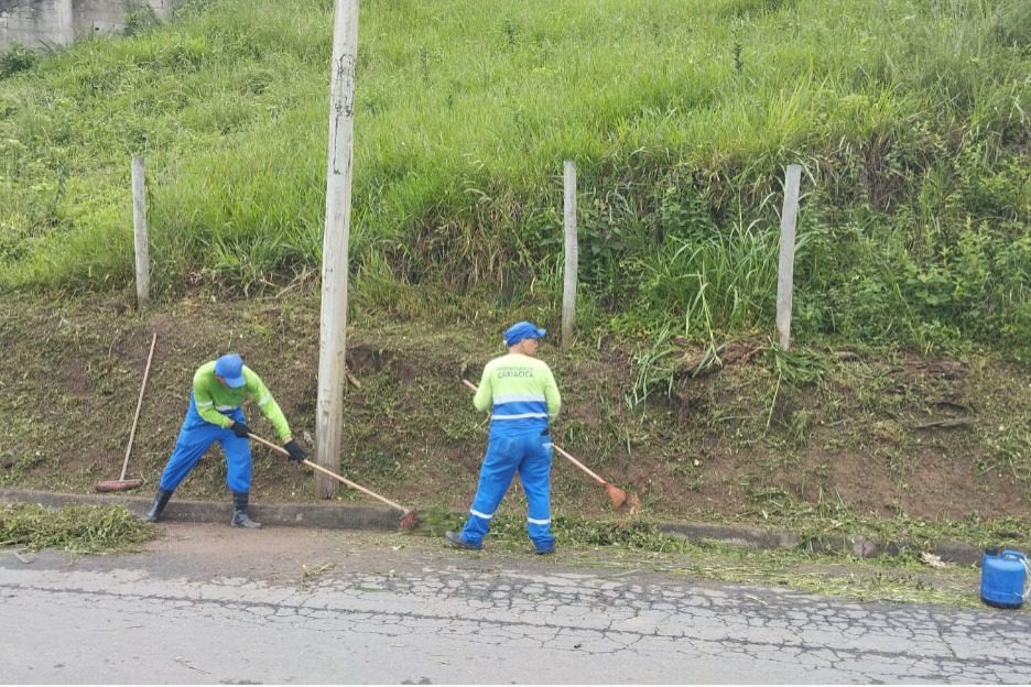 Secretaria de Serviços realiza limpeza e manutenção em diversas áreas do município