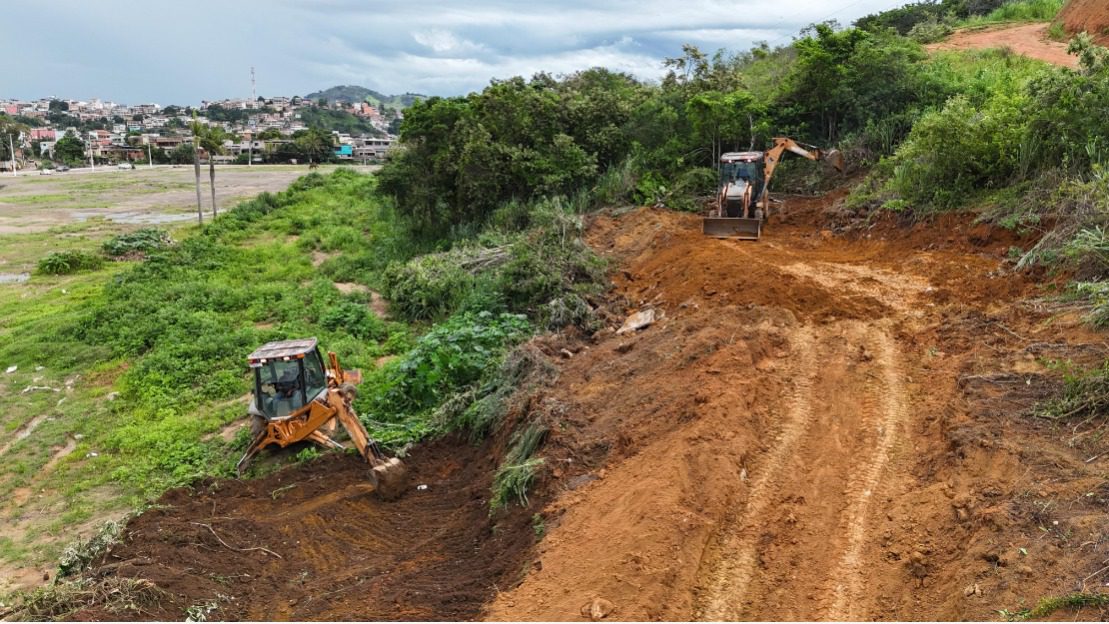 Primeira etapa das obras do Parque de Exposições de Cariacica já está em andamento