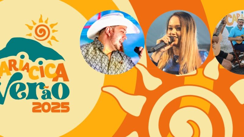 Sertanejo e chorinho embalam o público no Cariacica Verão deste fim de semana