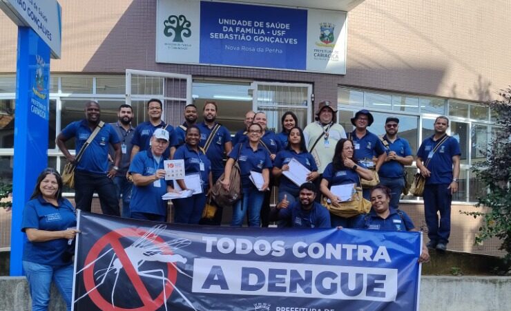 Mutirão de combate à dengue chega a Nova Rosa da Penha