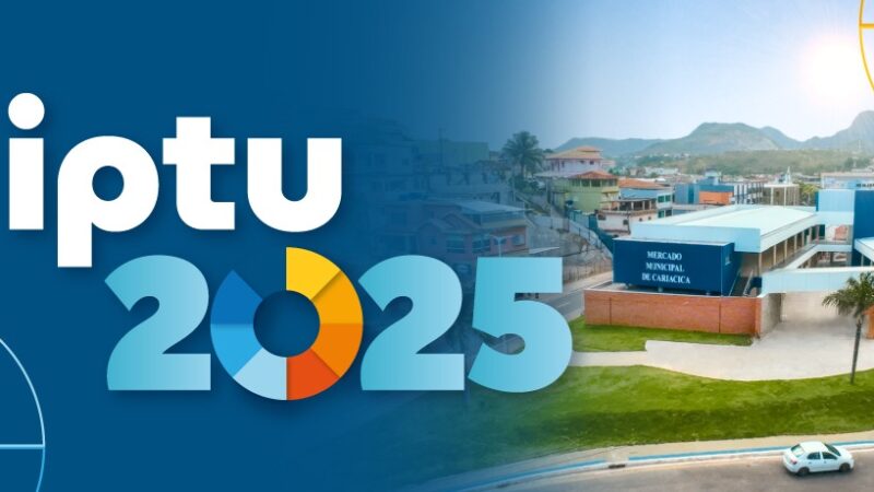 IPTU 2025 com 10% de desconto para quem optar por cota única